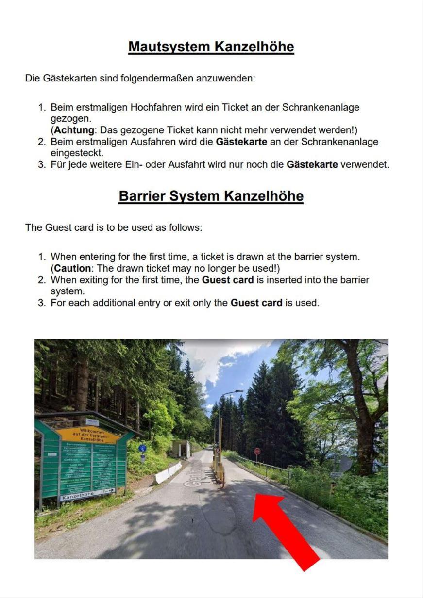 Ferienapartment Kanzelhoehe An Der Skipiste Kanzelhohe Kültér fotó